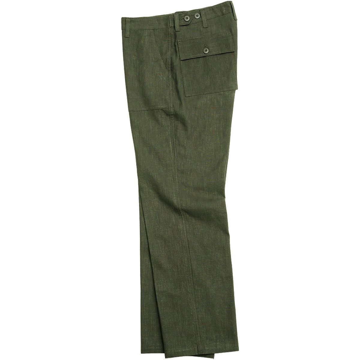 솔티(SORTIE) Utility Linen Fatigue Pants (Khaki)