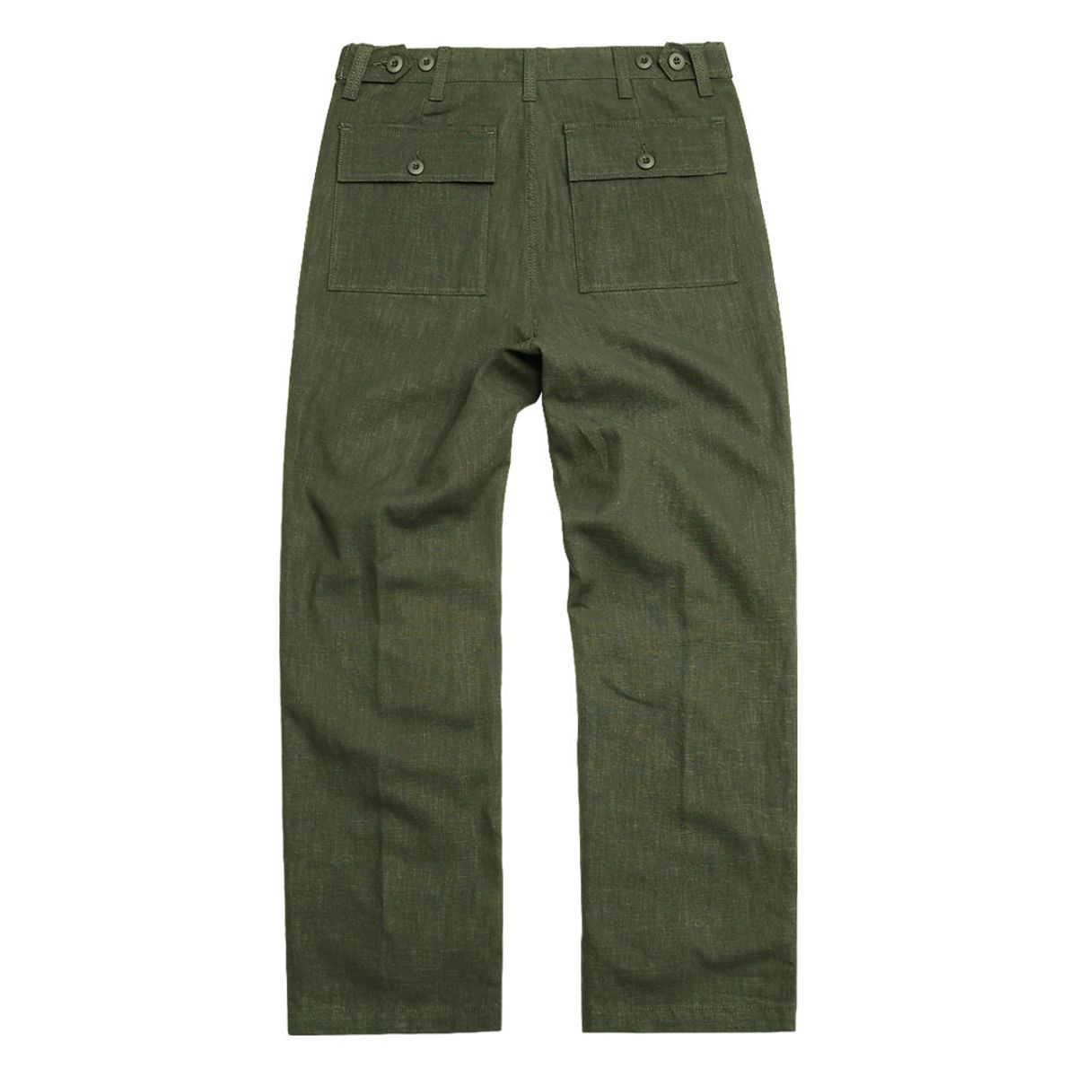 솔티(SORTIE) Utility Linen Fatigue Pants (Khaki)