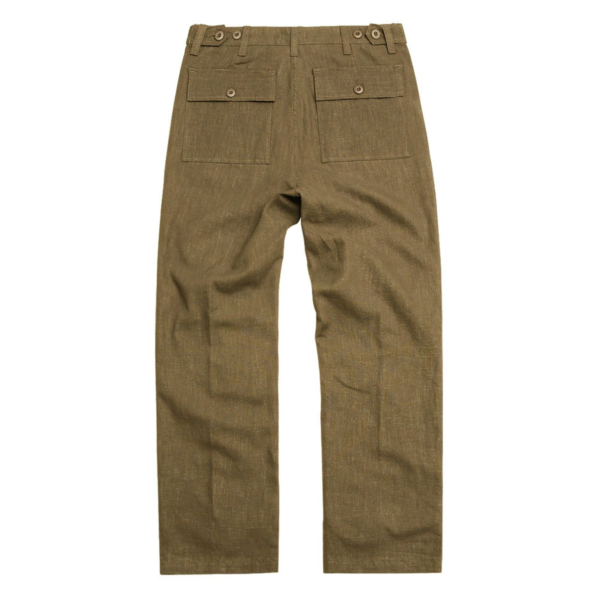 솔티(SORTIE) Utility Linen Fatigue Pants (Beige)