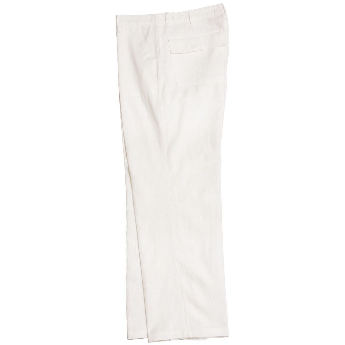 솔티(SORTIE) Utility Linen Fatigue Pants (Ivory)