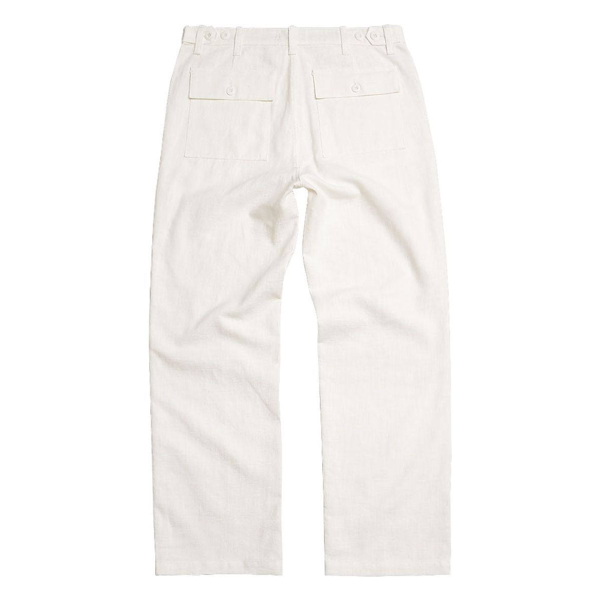 솔티(SORTIE) Utility Linen Fatigue Pants (Ivory)