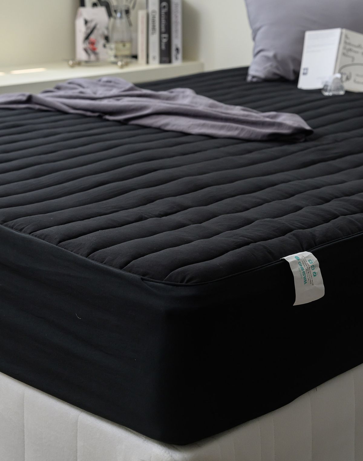 샤이닝홈(SHININGHOME) 더블리 클라우디 세미마이크로 누빔 매트리스커버 S/SS/Q/K/F 5size 8컬러