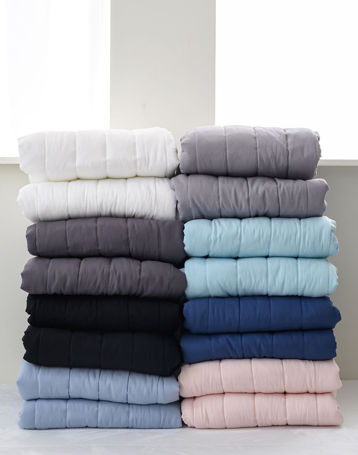 샤이닝홈(SHININGHOME) 더블리 클라우디 세미마이크로 누빔 매트리스커버 S/SS/Q/K/F 5size 8컬러