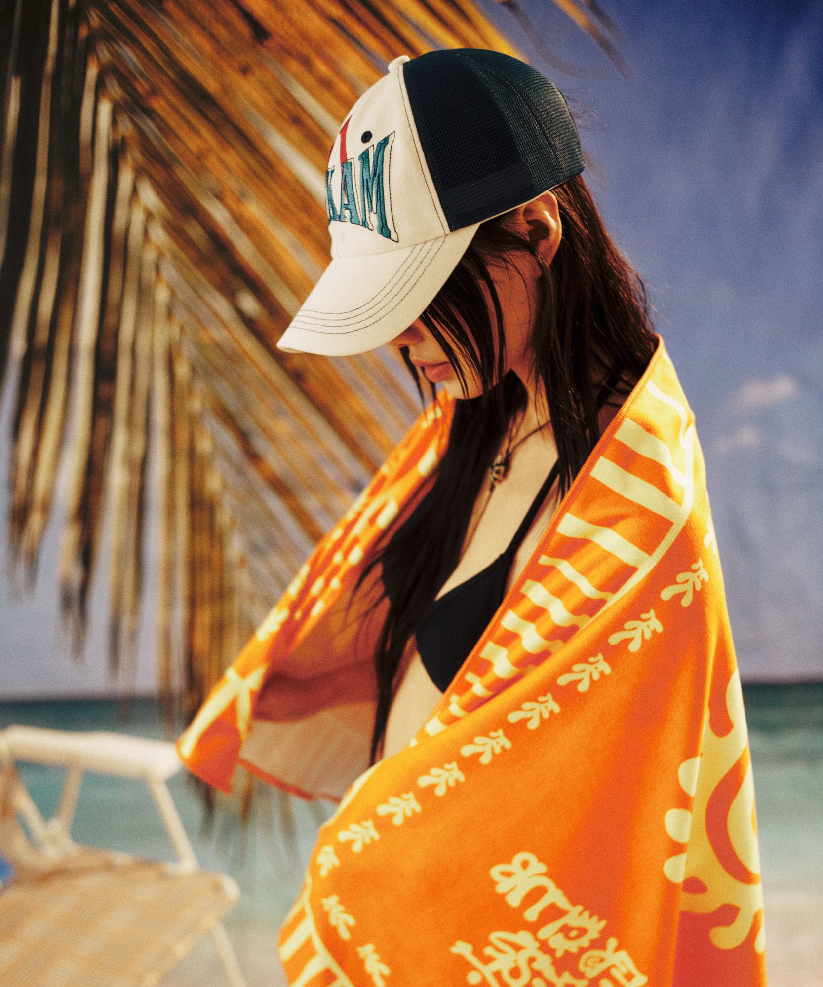 【AAKAM】NEEDLEWORK SYMBOL BALL CAP MUSINSA | AAKAM Needlework Symbol Ball Cap (White)
