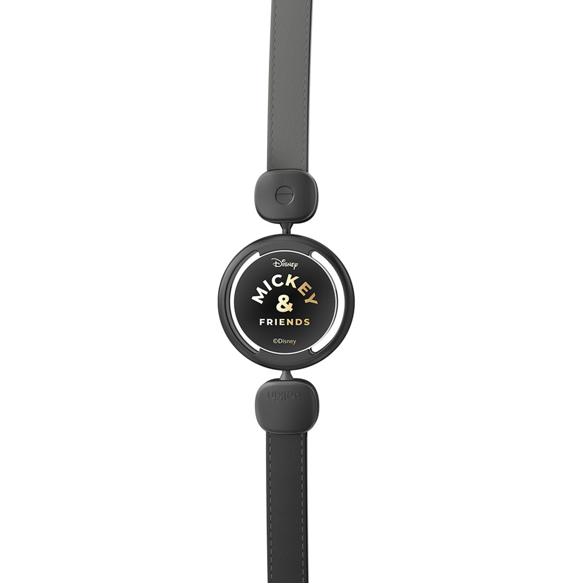 벨킨(BELKIN) 디즈니 미키와 친구들 2in1 크로스바디 프리미엄 양면 가죽 스트랩 MSZ003BK