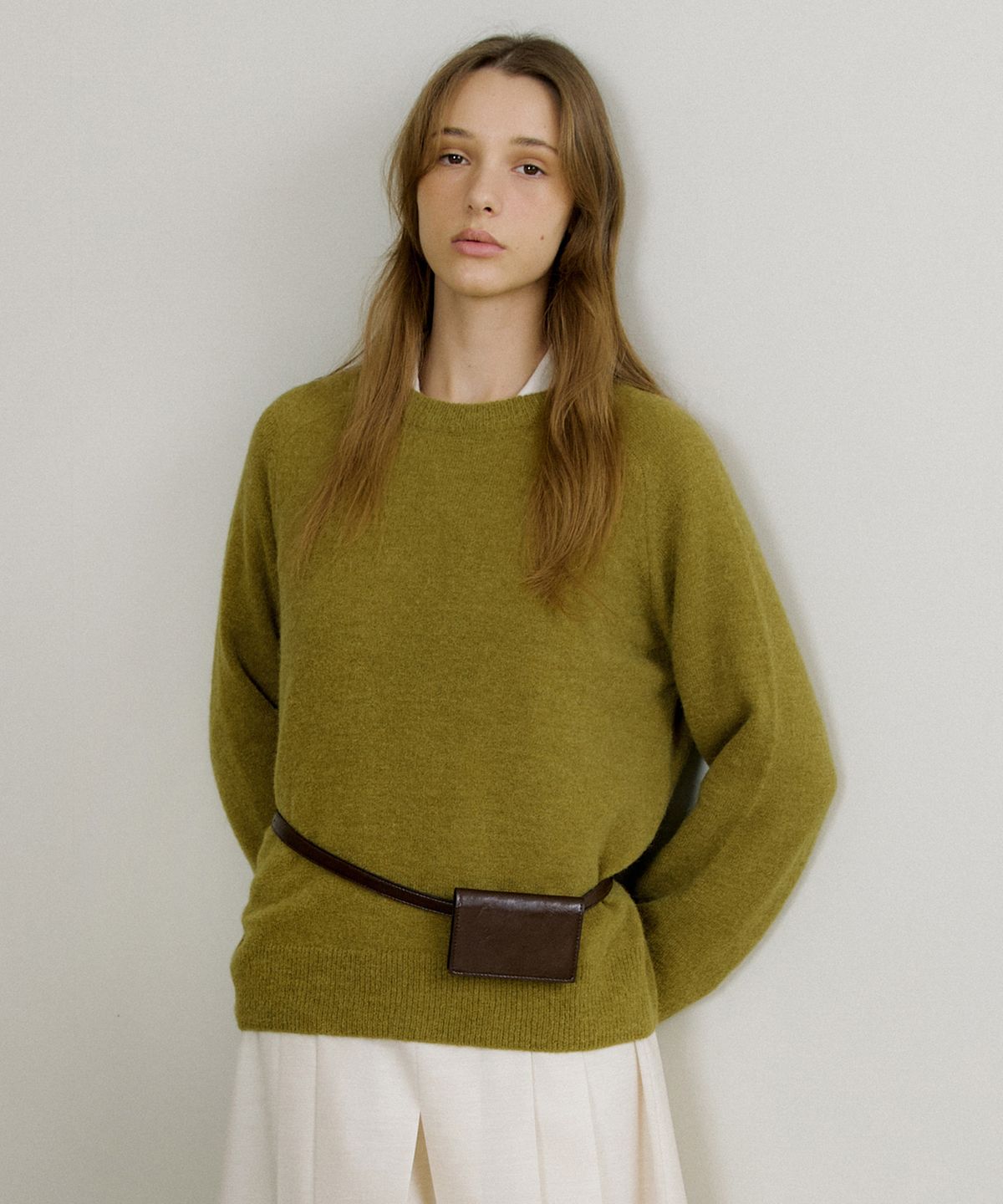 오떼뜨(OCTETTE) ESSENTIAL ALPACA SWEAT KNIT_3COLOR