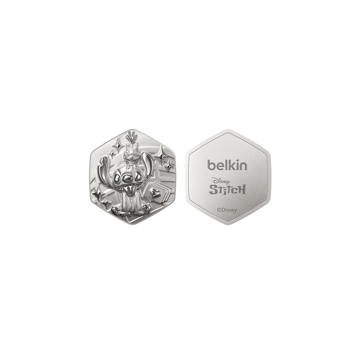 벨킨(BELKIN) 디즈니 스티치 크로스바디 프리미엄 가죽 스마트폰 스트랩 3D 플레이트 MSZ008LS