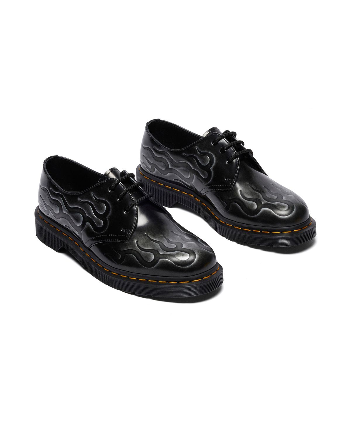 닥터마틴(DR.MARTENS) 1461 인페르노 3홀 - 블랙:실버 / 41765020