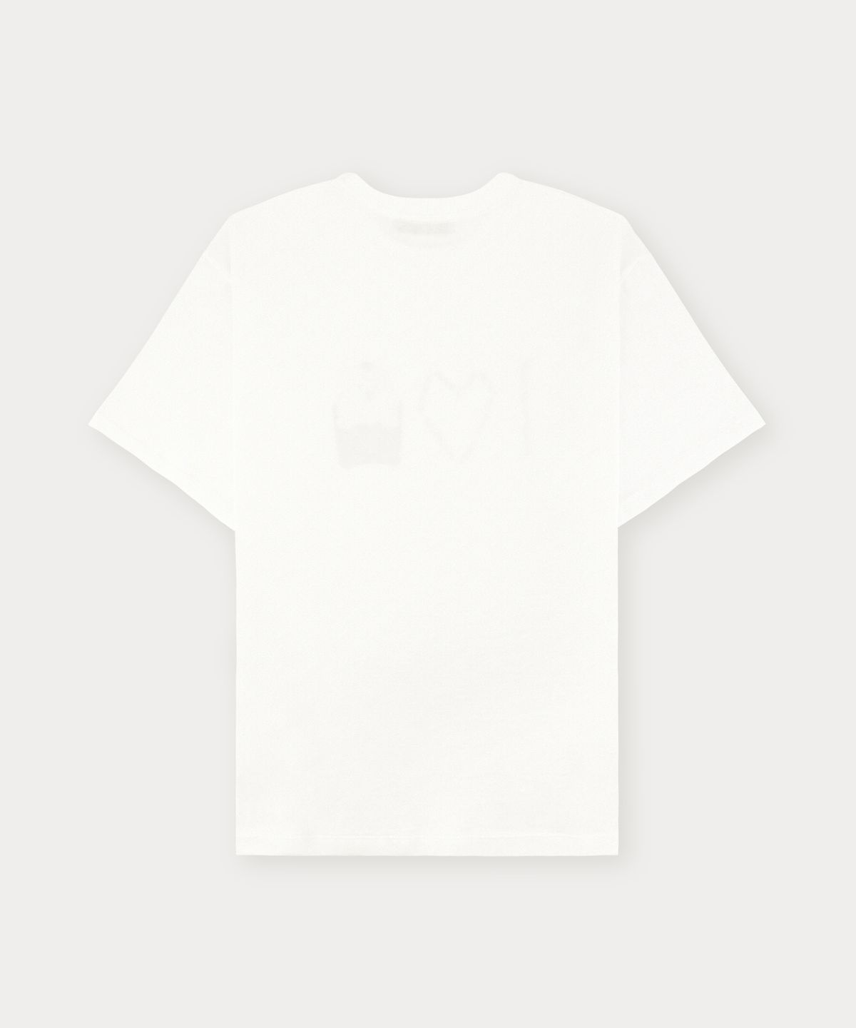 썸웨어버터(SOMEWHEREBUTTER) I Love Butteree Over-fit Top - Ivory