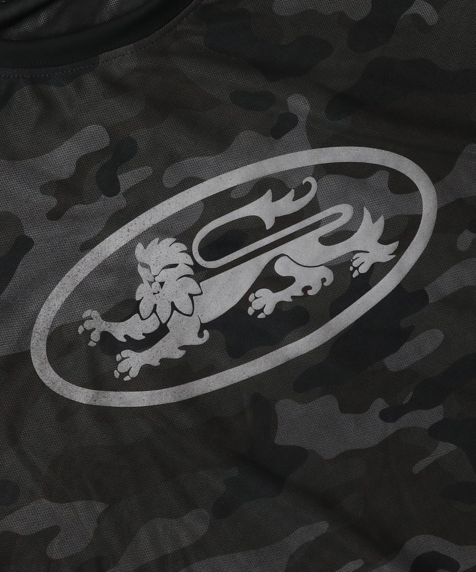 MUSINSA | BADBLOOD [AQUA] Mystic Logo Reflective Long Sleeve