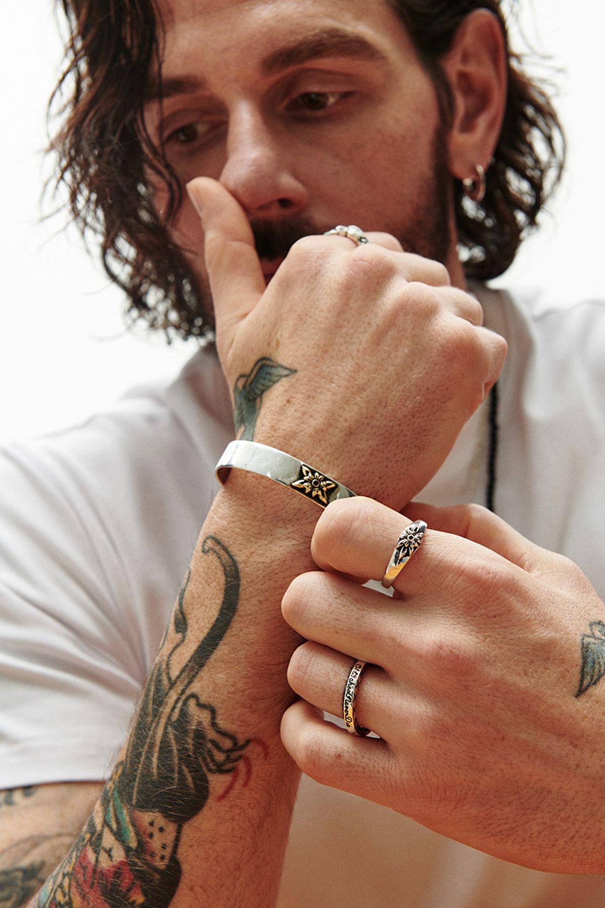 어나니머스아티즌(ANONYMOUS ARTISAN) Oldschool Flower Ring