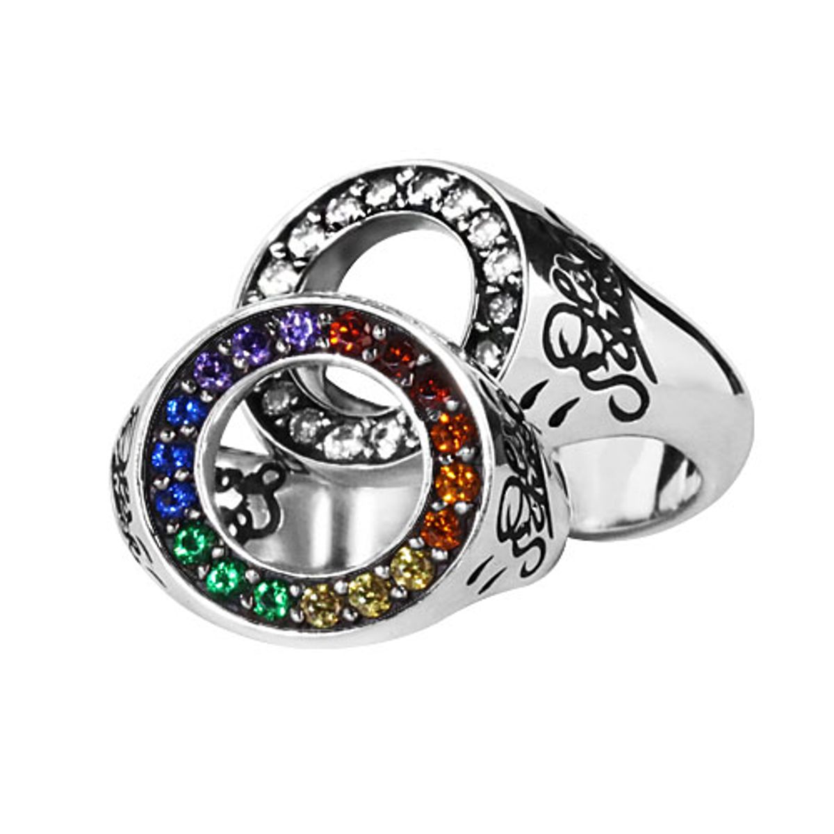 어나니머스아티즌(ANONYMOUS ARTISAN) Oldschool Rainbow Ring