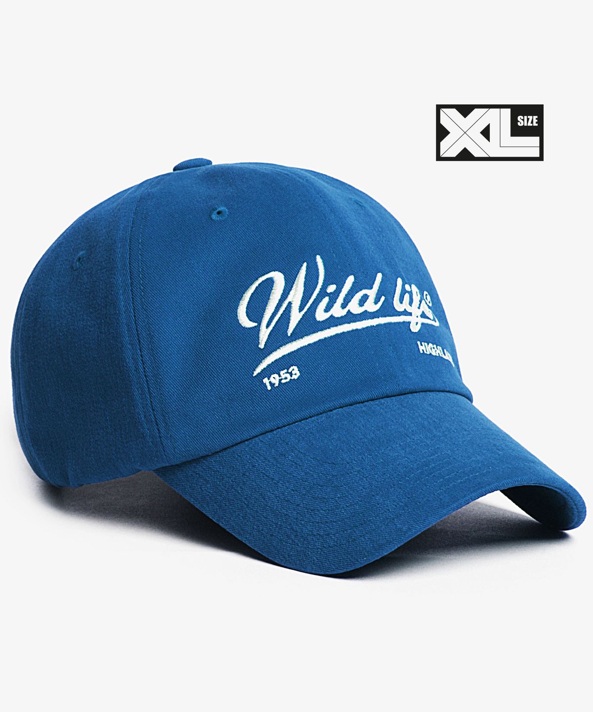 플래토(PLATEAU) 빅사이즈 볼캡 XL WILD LIFE CAP BLUE