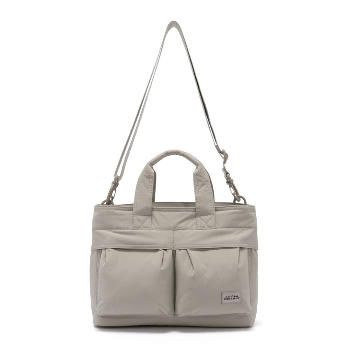 내셔널지오그래픽(NATIONALGEOGRAPHIC) N253ATO510 경량 와이드 토트백 BEIGE