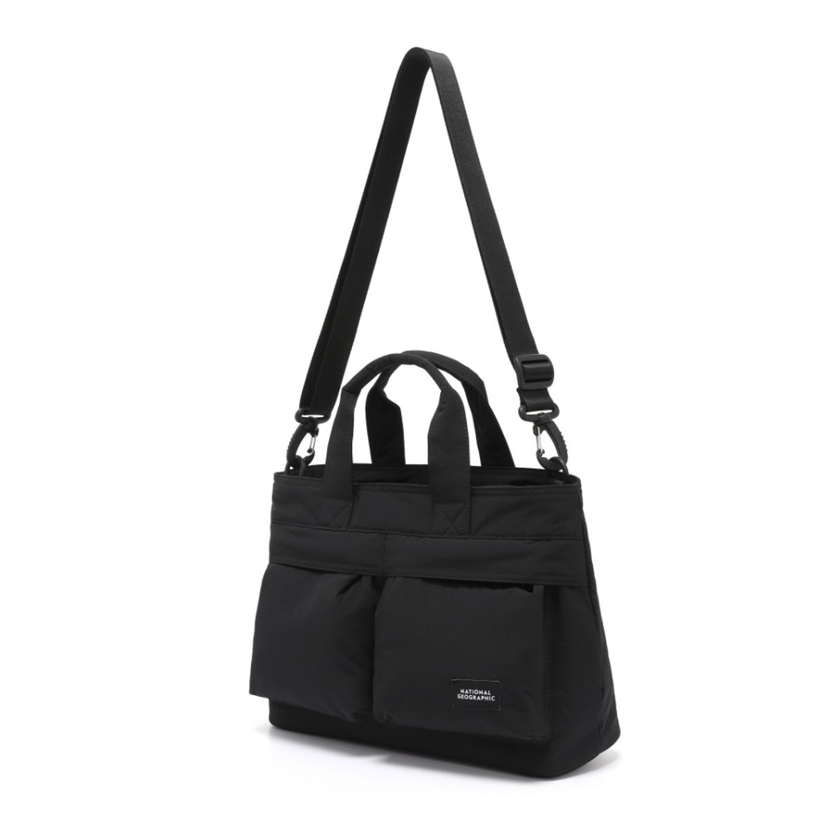 내셔널지오그래픽(NATIONALGEOGRAPHIC) N253ATO510 경량 와이드 토트백 BLACK