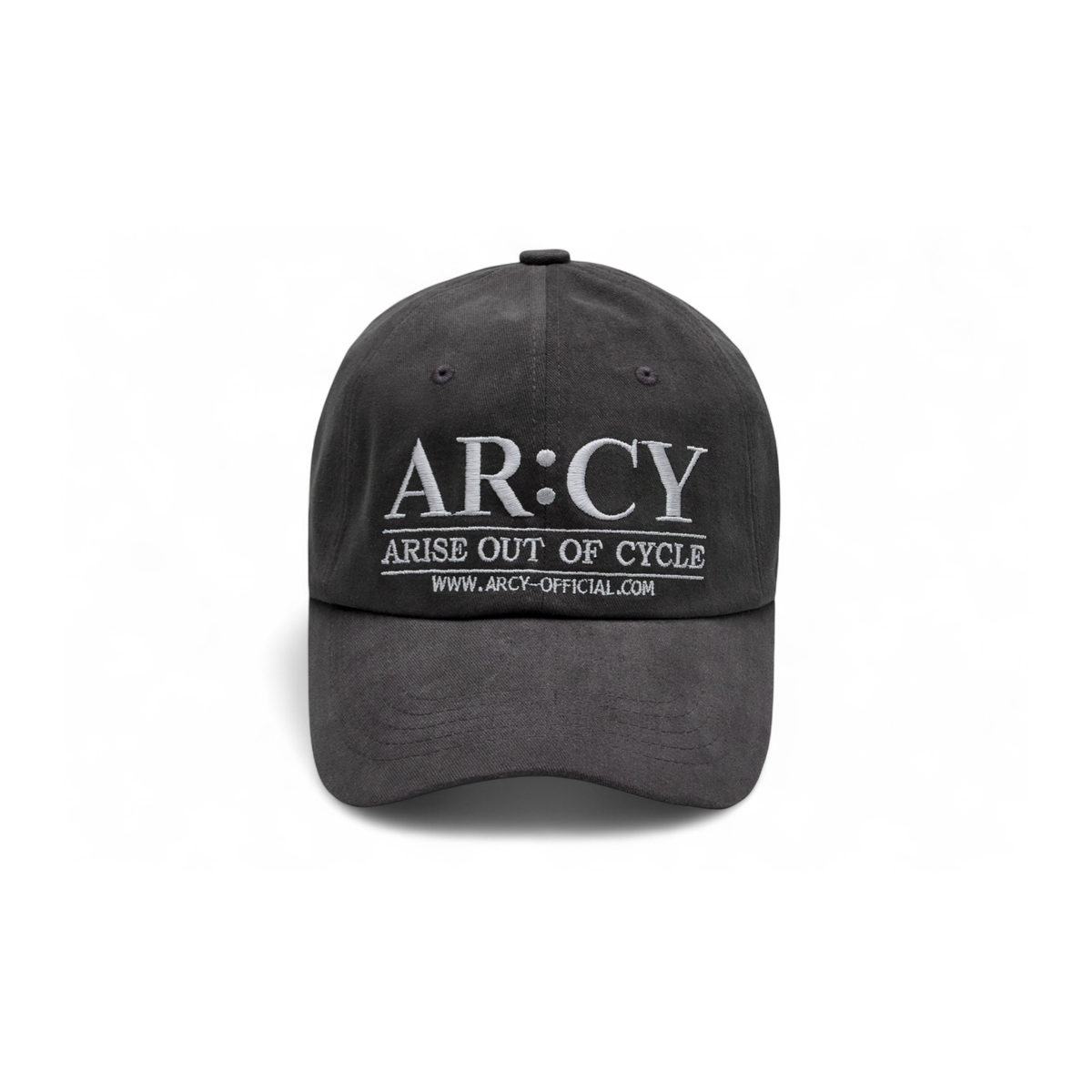 아르씨(ARCY) ARISE BALL CAP [CHARCOAL]