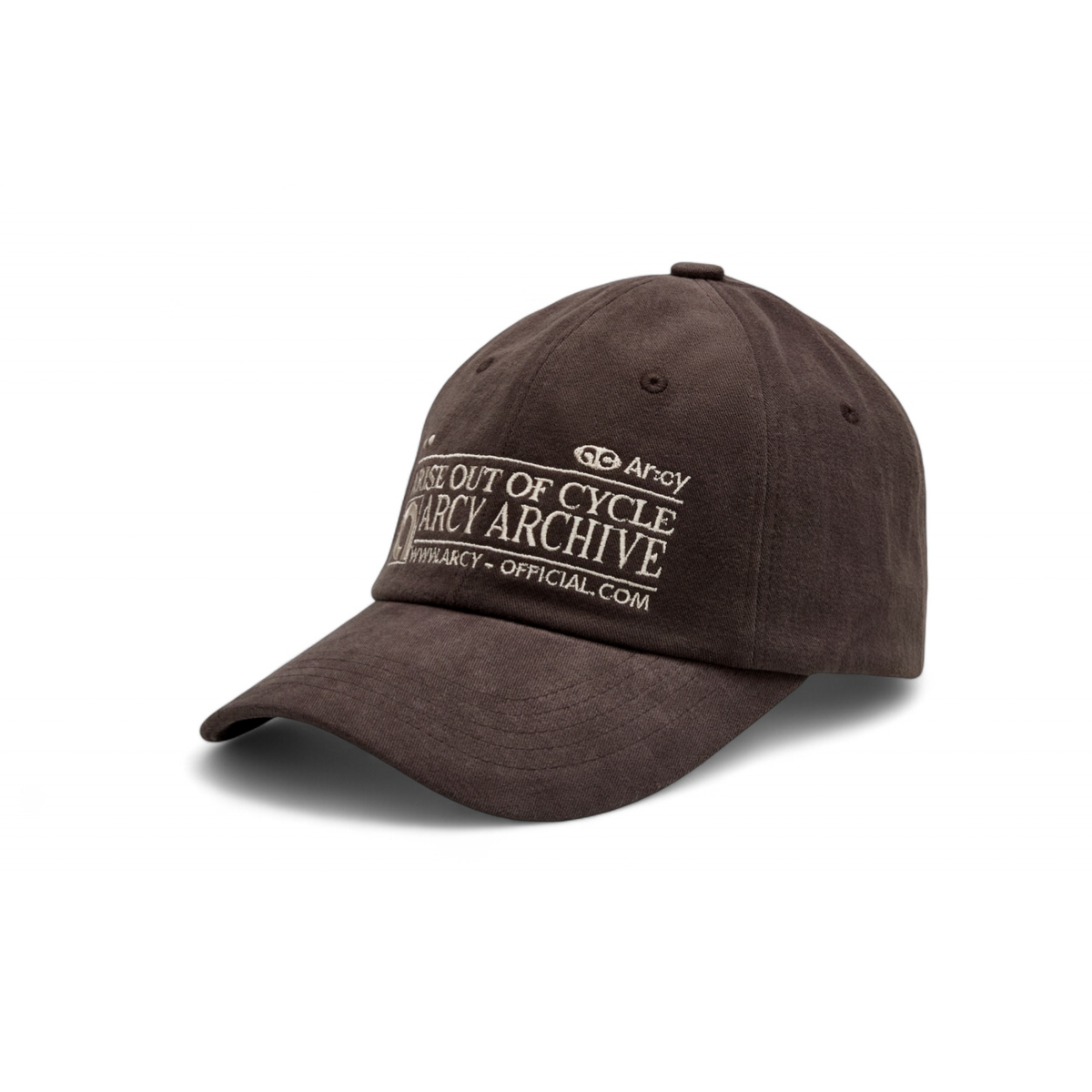 아르씨(ARCY) ARCHIVE BALL CAP [MOCHA]