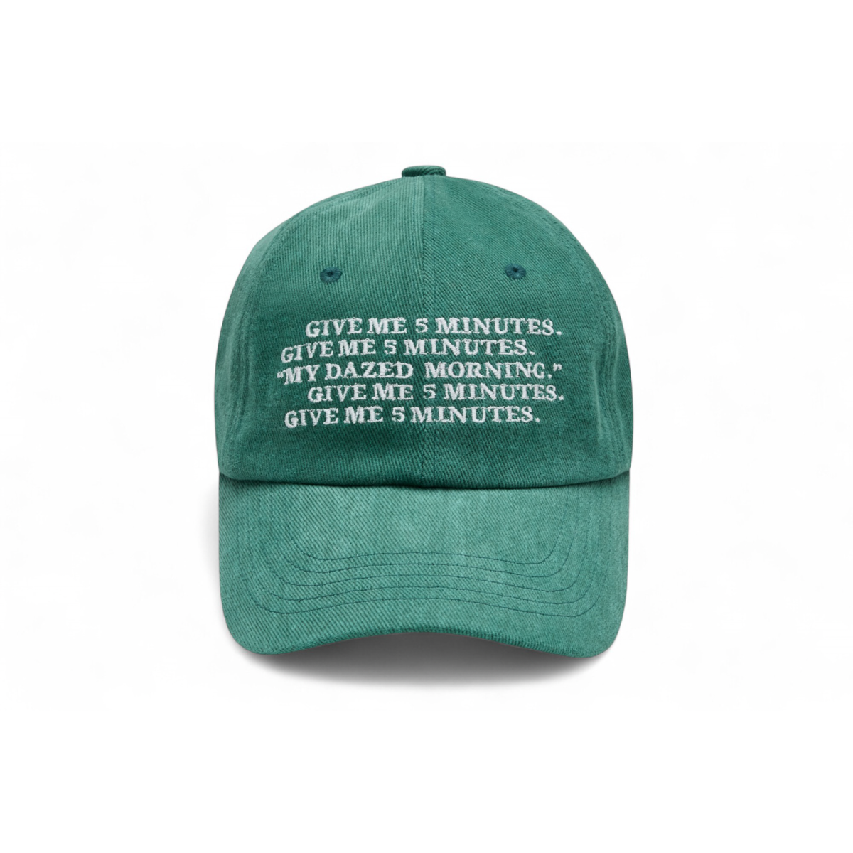 아르씨(ARCY) 5 MINUTES BALL CAP [GREEN]