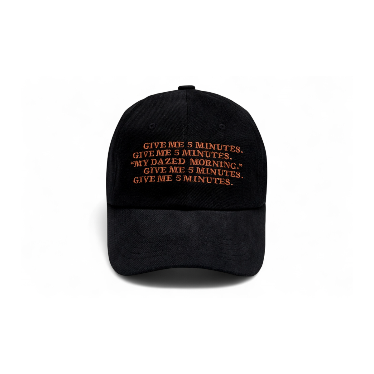 아르씨(ARCY) 5 MINUTES BALL CAP [BLACK]
