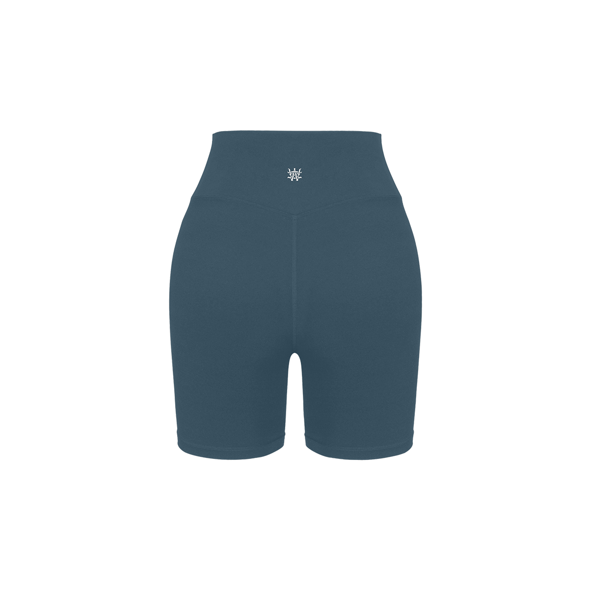 워너비즈핏(WANNABEZFIT) 파워 라벨 DEMI 3부 레깅스 스틸블루