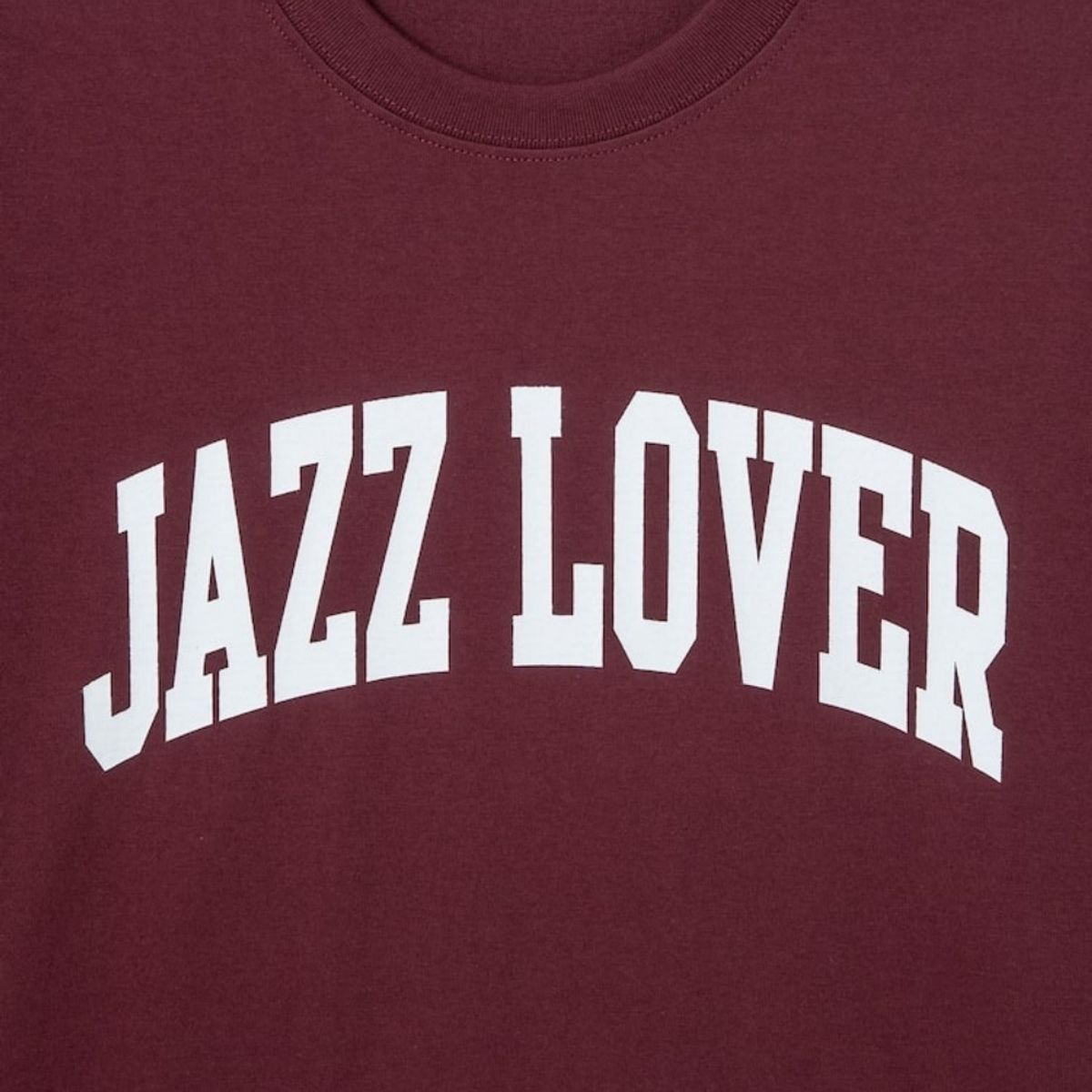 사운즈굿(SOUNDS GOOD) Jazz Lover Tee - Burgundy