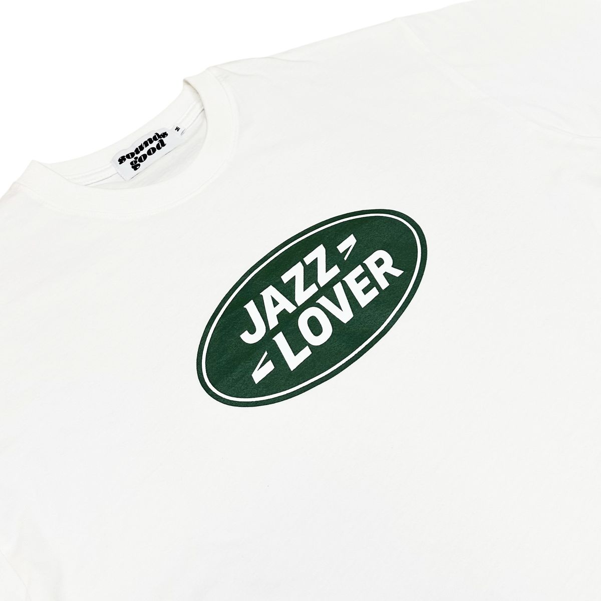 사운즈굿(SOUNDS GOOD) Jazz Lover Tee - White