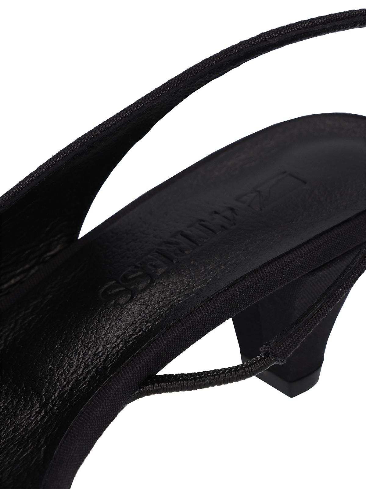 포트리스(4TRESS) STITCHED SLINGBACKS 01 BLACK