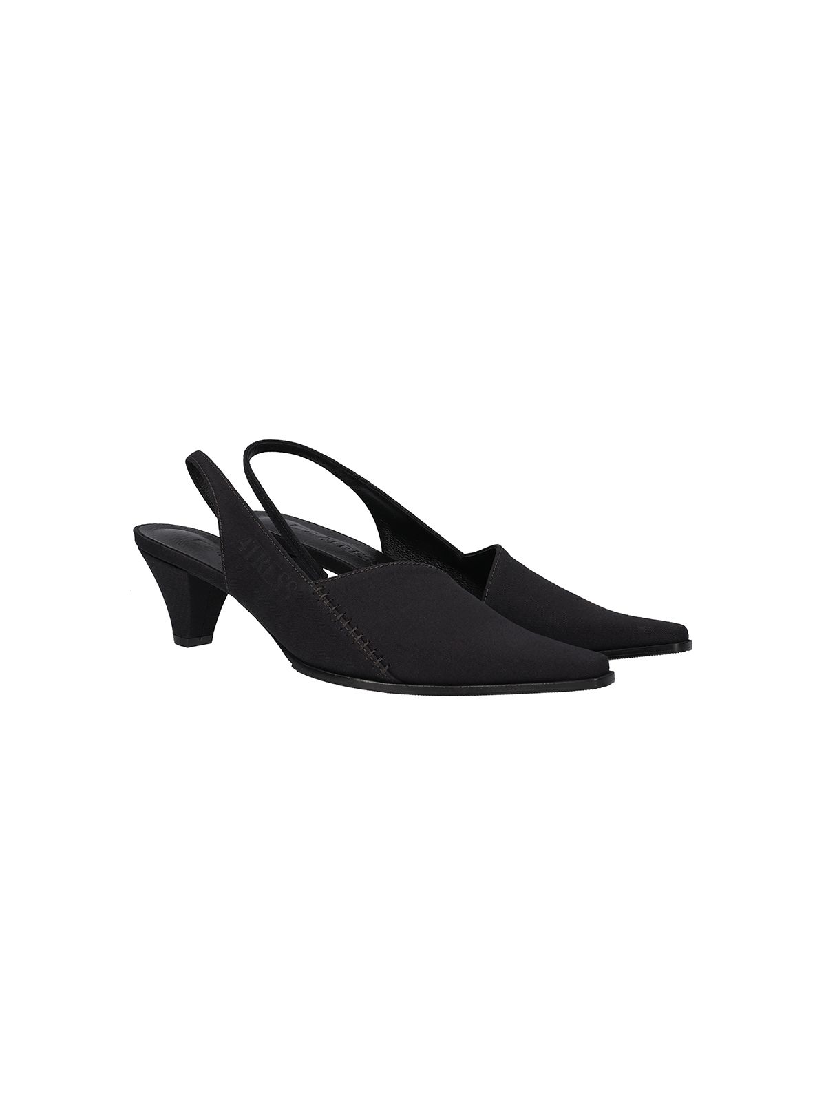 포트리스(4TRESS) STITCHED SLINGBACKS 01 BLACK