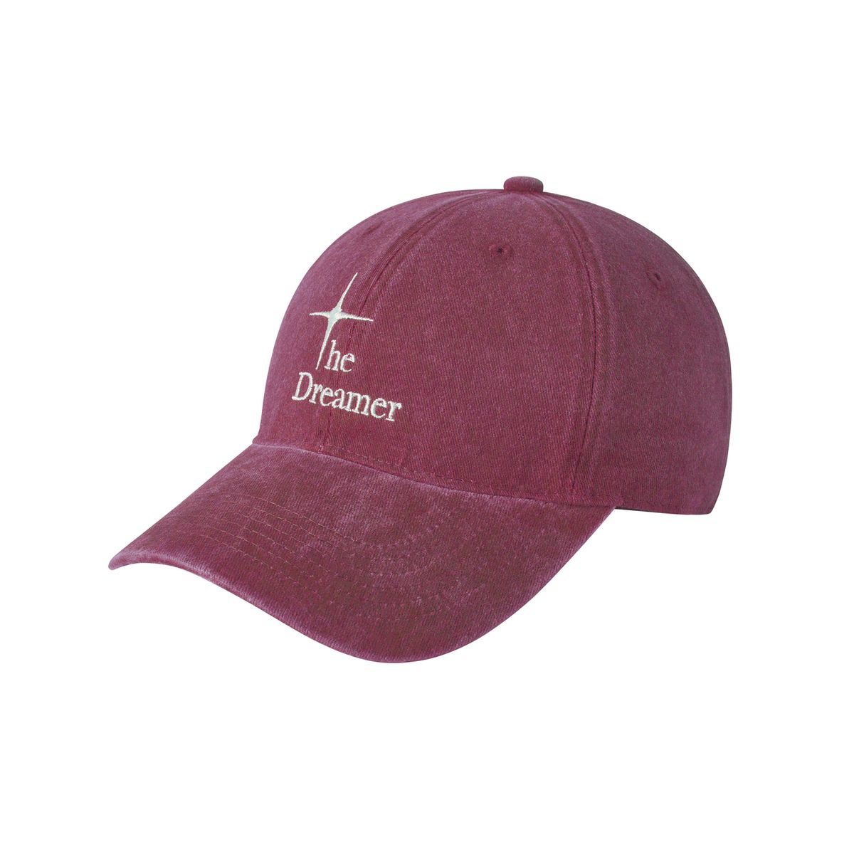 드리머(DREEMR) Pigment Vintage Ball Cap - Burgundy