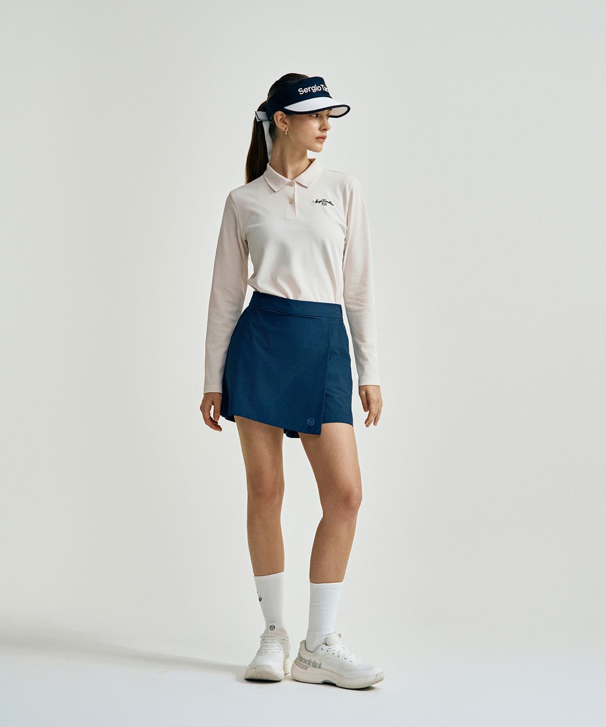 세르지오 타키니(SERGIO TACCHINI) W 스커티 쇼츠 (Navy)