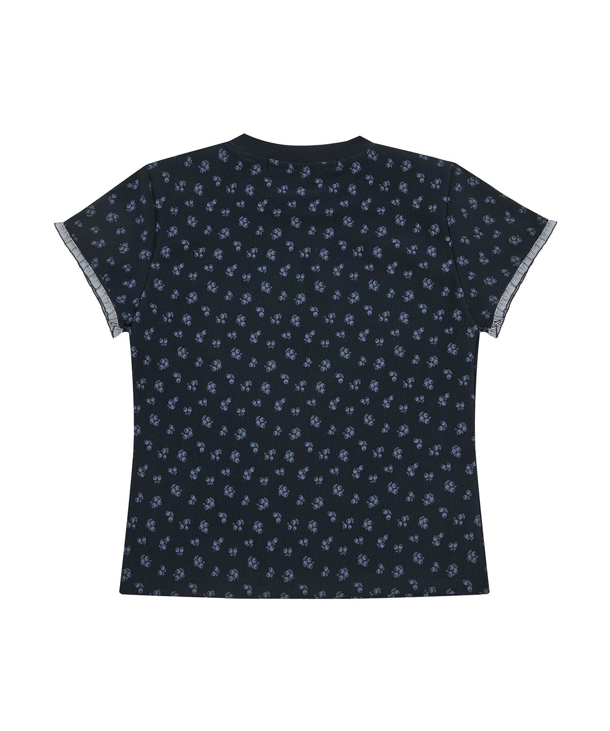 라티젠(LARTIGENT) L19 FLOWER T-SHIRT(NAVY)