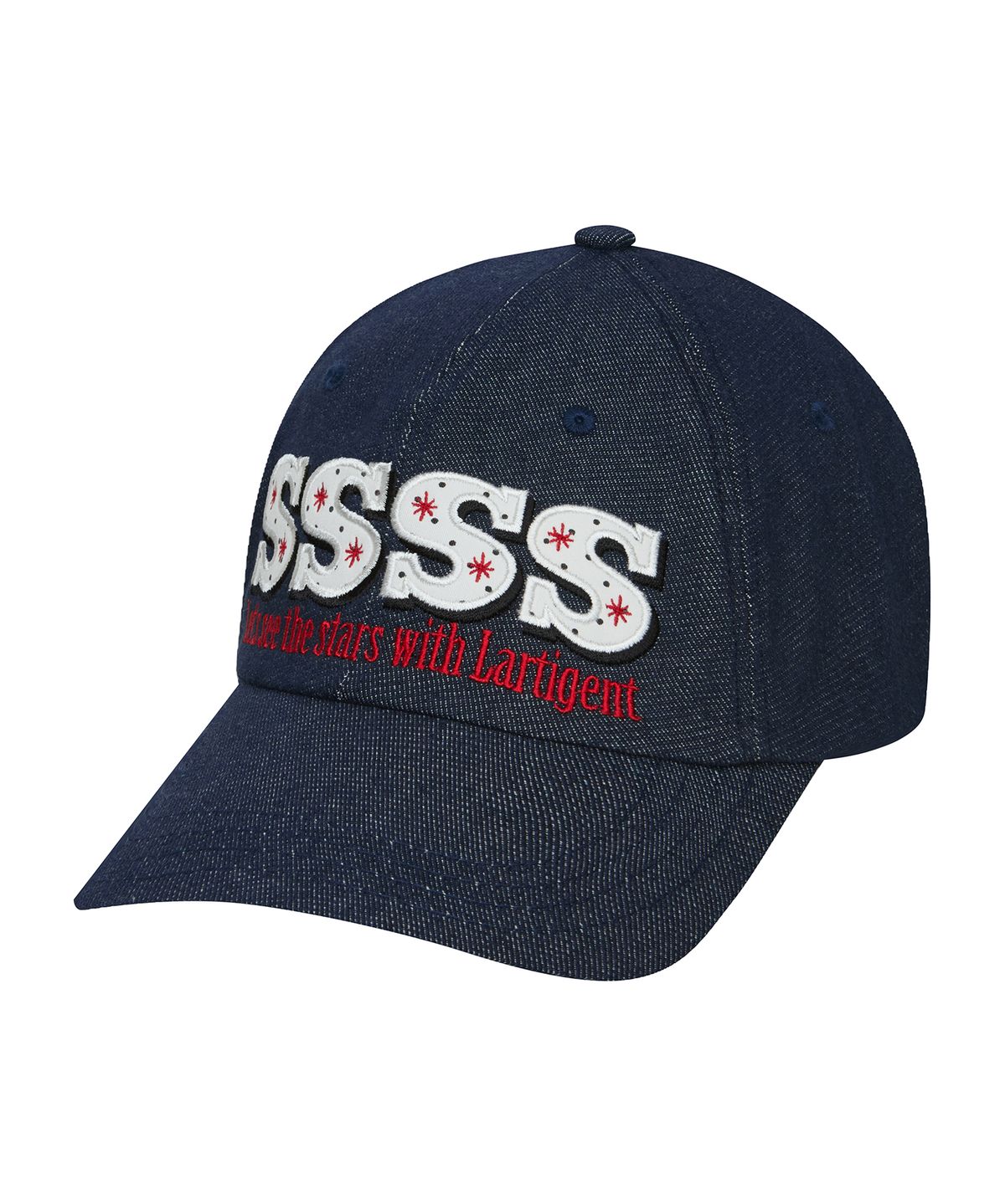 라티젠(LARTIGENT) L19 STAR PATCH BALL CAP(NAVY)