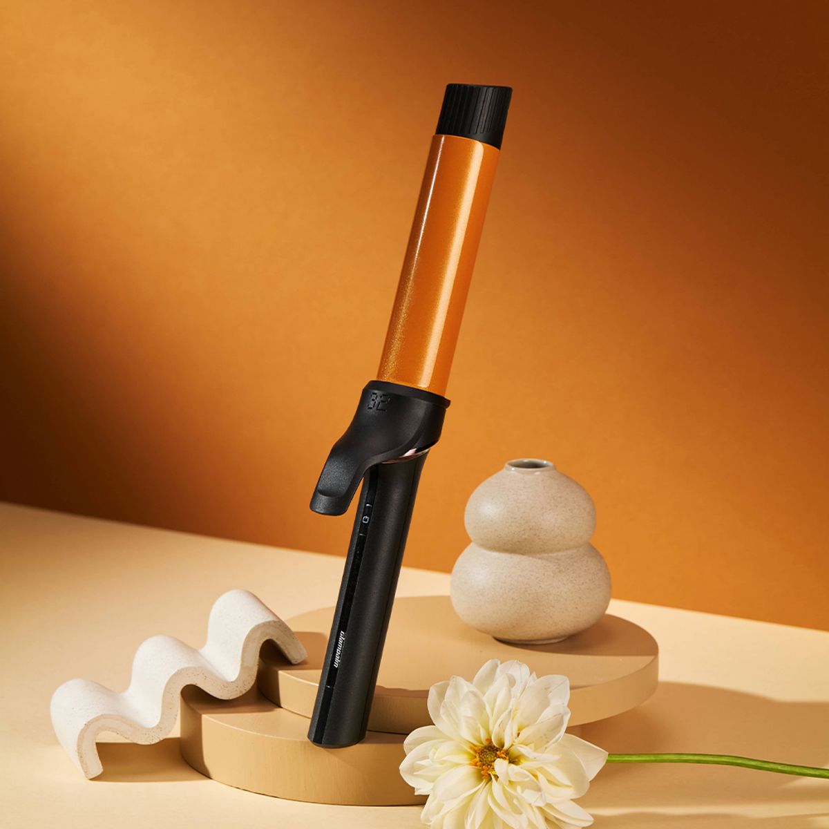 글램팜(GLAMPALM) [GP628AM] 글램뮤즈 컬링 아이롱 32mm (오리지널블랙) 봉고데기 웨이브