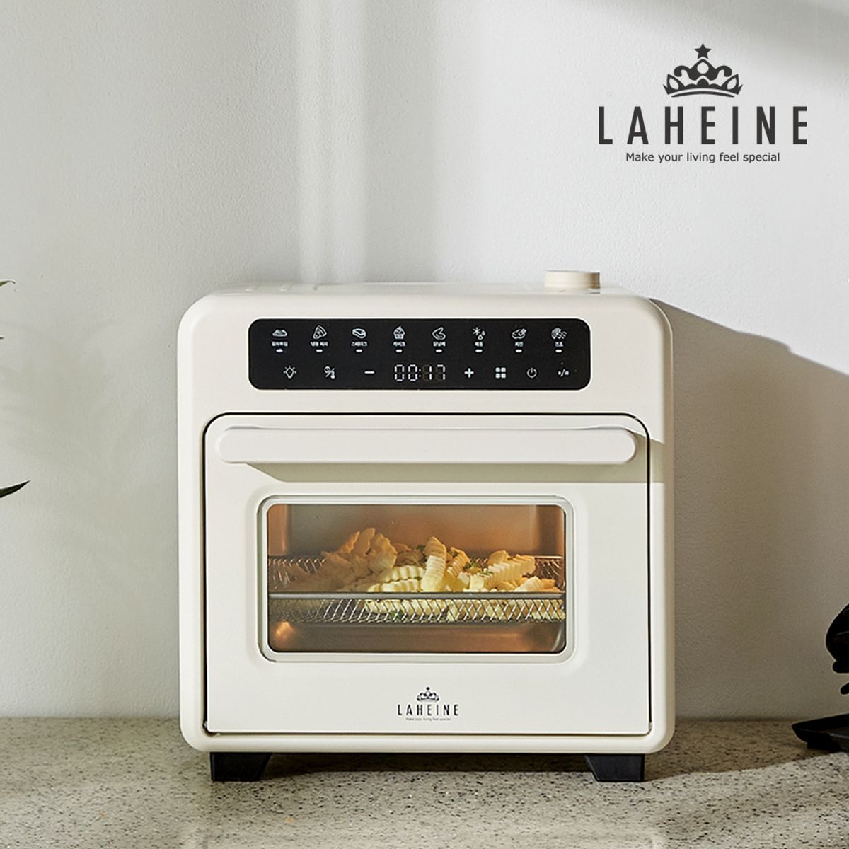 라헨느(LAHEINE) 더 퀸 304 올스텐 디지털 스팀오븐 에어프라이어 16리터