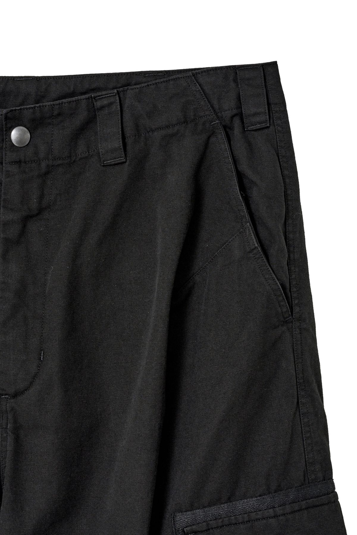 해칭룸(HATCHINGROOM) Twinkle Cargo Shorts Black