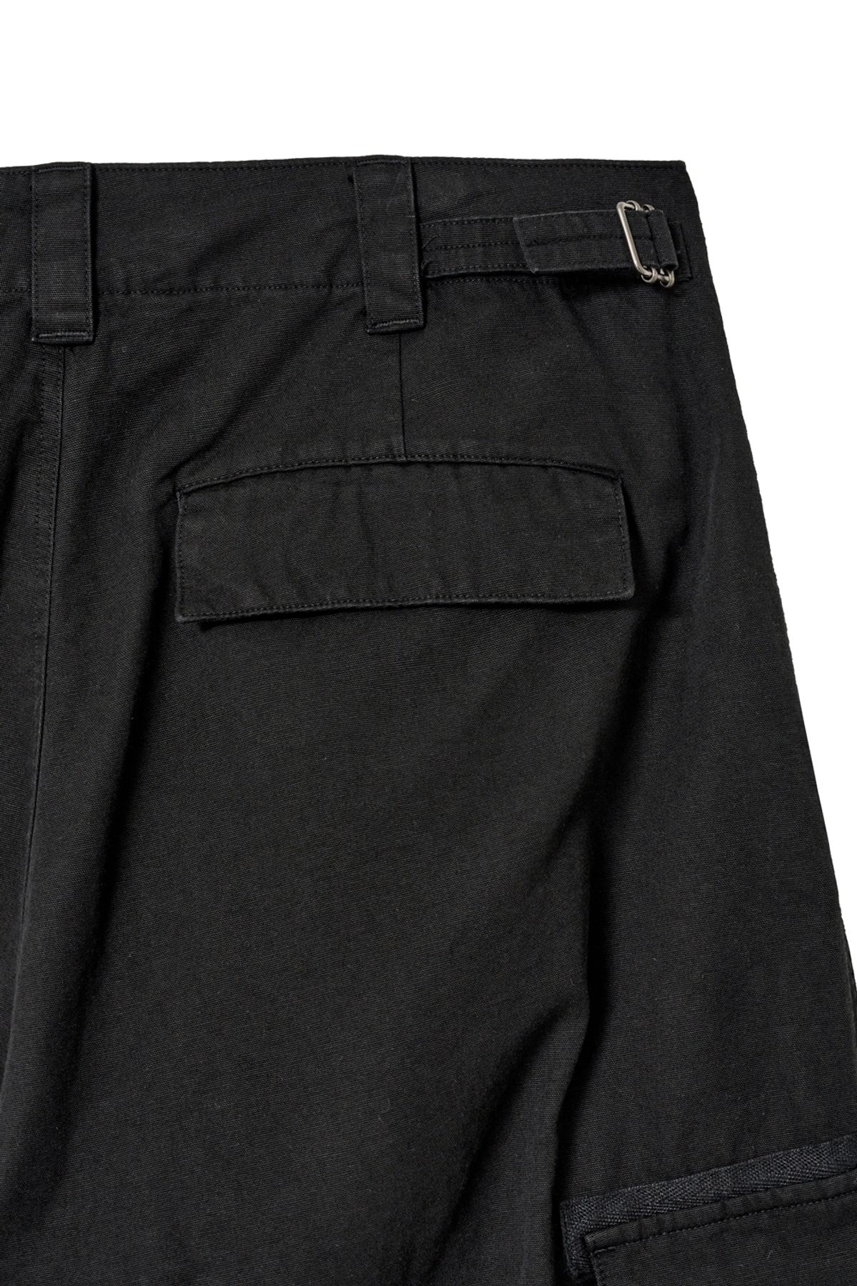 해칭룸(HATCHINGROOM) Twinkle Cargo Shorts Black