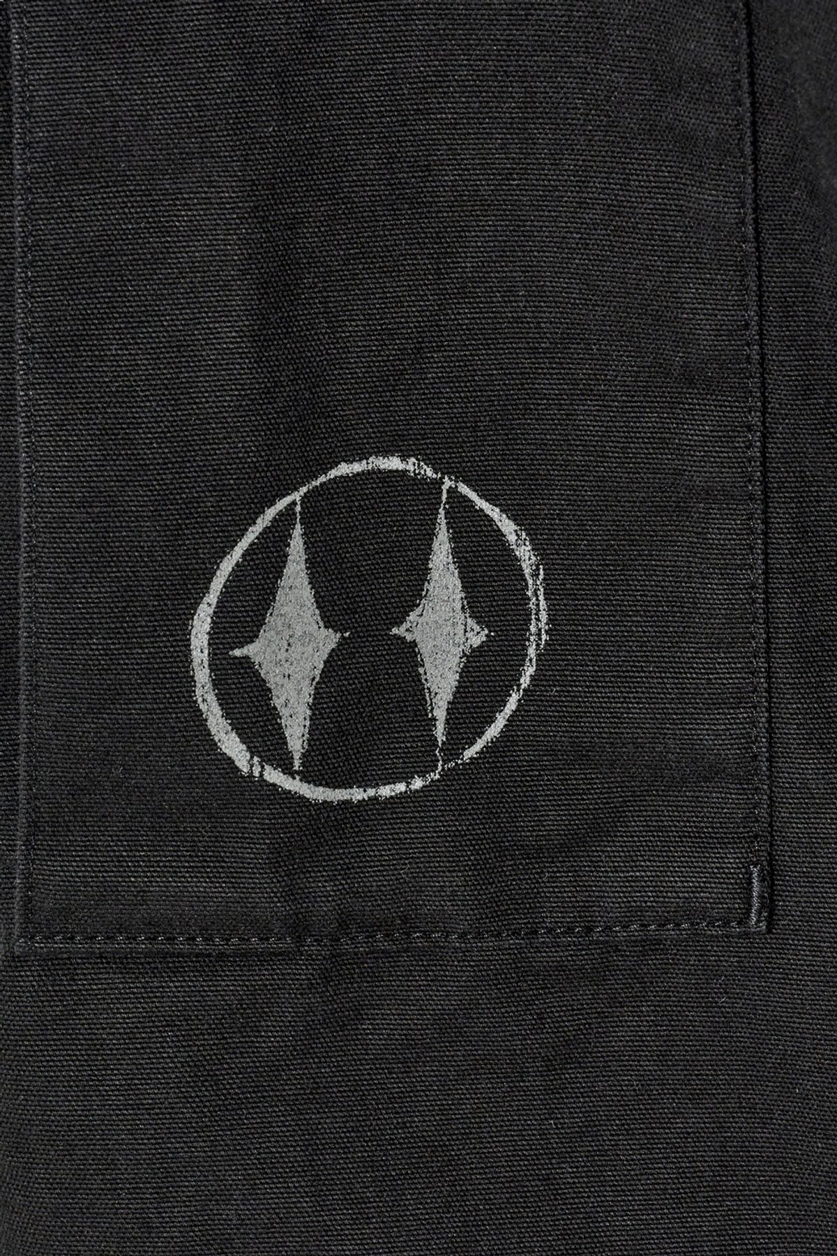 해칭룸(HATCHINGROOM) Twinkle Cargo Shorts Black