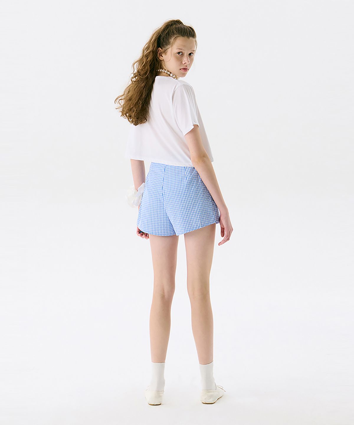 준준스페이스(JUNEJUNE SPACE) Girls Like JUNE Crop T_White(Girls Like JUNE 크롭 티_화이트)