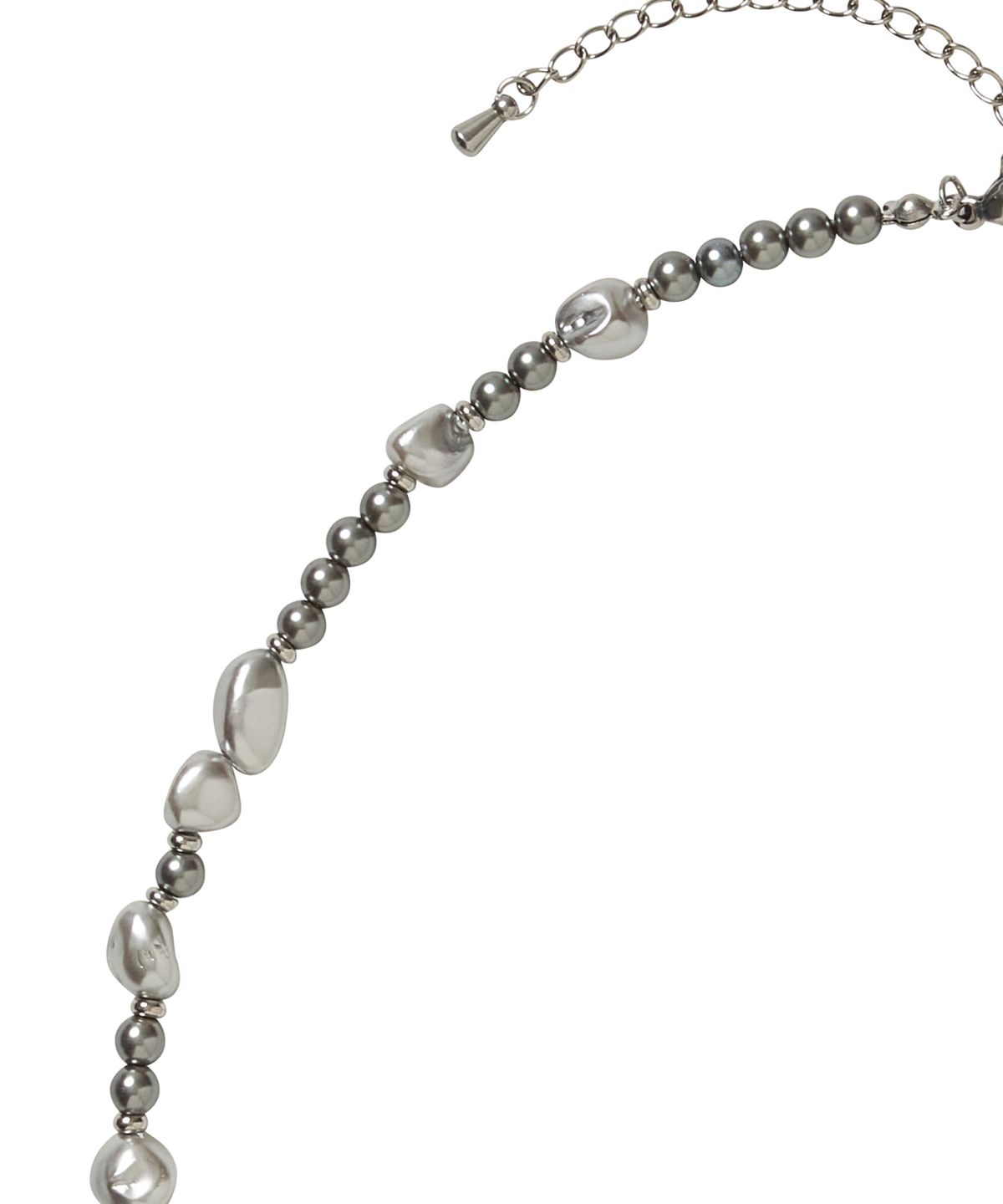 네이키드블러드(NAKEDBLOOD) [HANDMADE] Chrome Flow Necklace