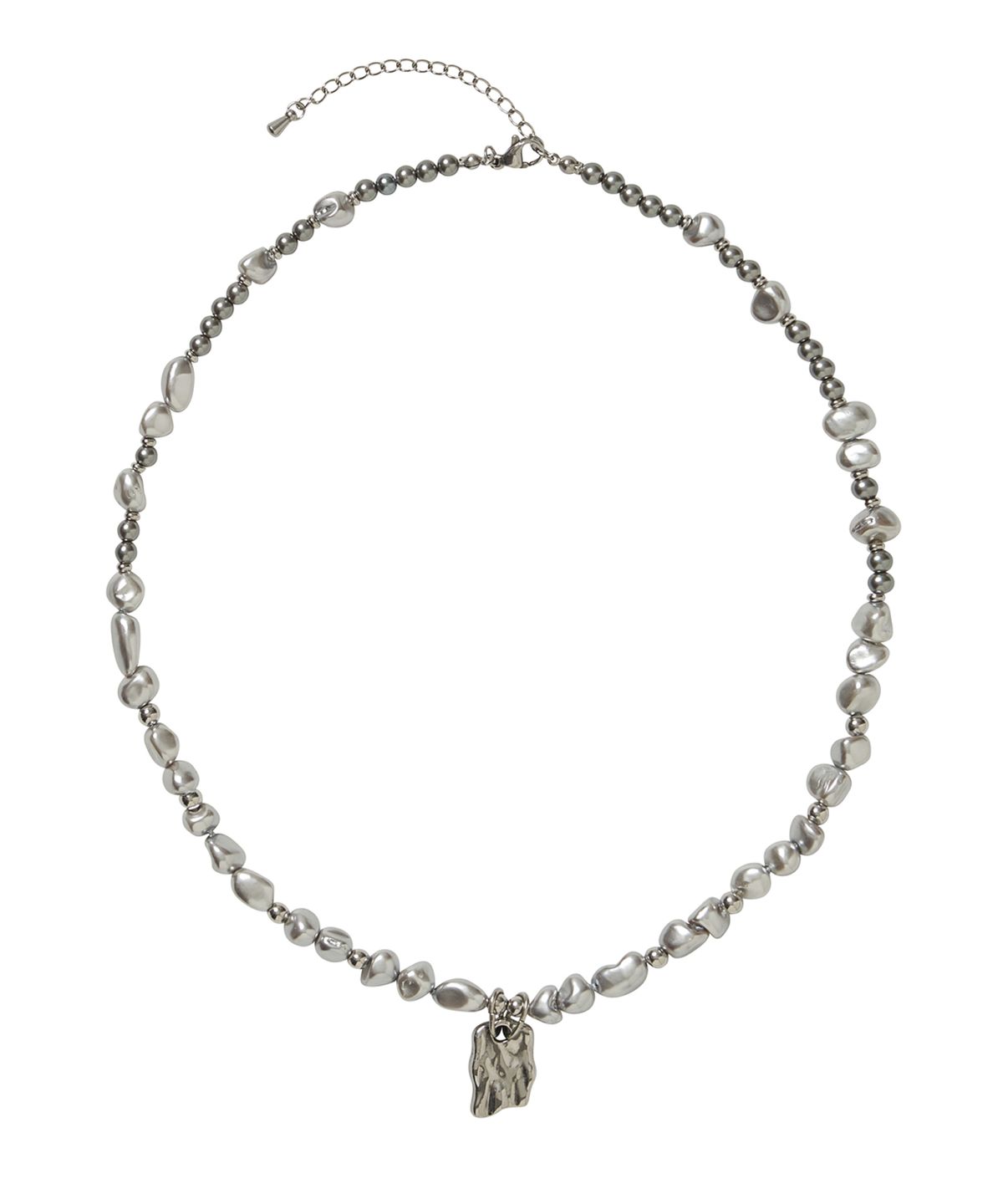 네이키드블러드(NAKEDBLOOD) [HANDMADE] Chrome Flow Necklace