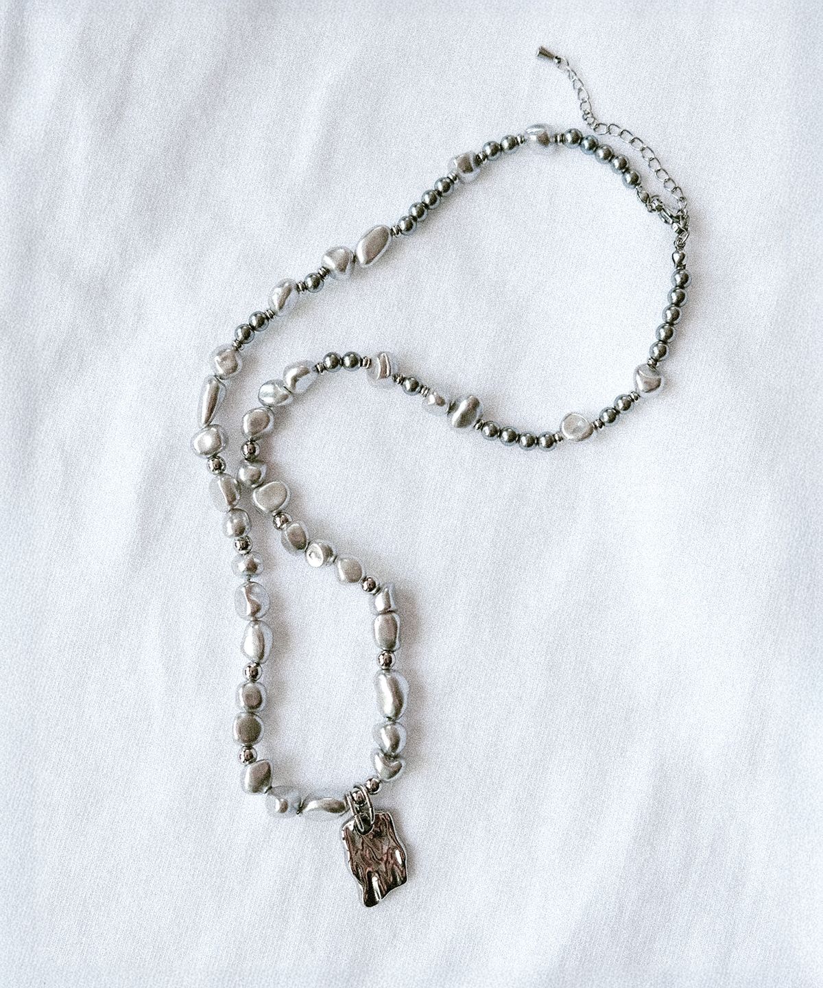 네이키드블러드(NAKEDBLOOD) [HANDMADE] Chrome Flow Necklace