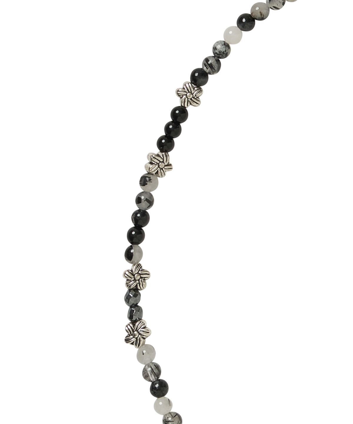 네이키드블러드(NAKEDBLOOD) [HANDMADE] Pale Prayer Beads Necklace