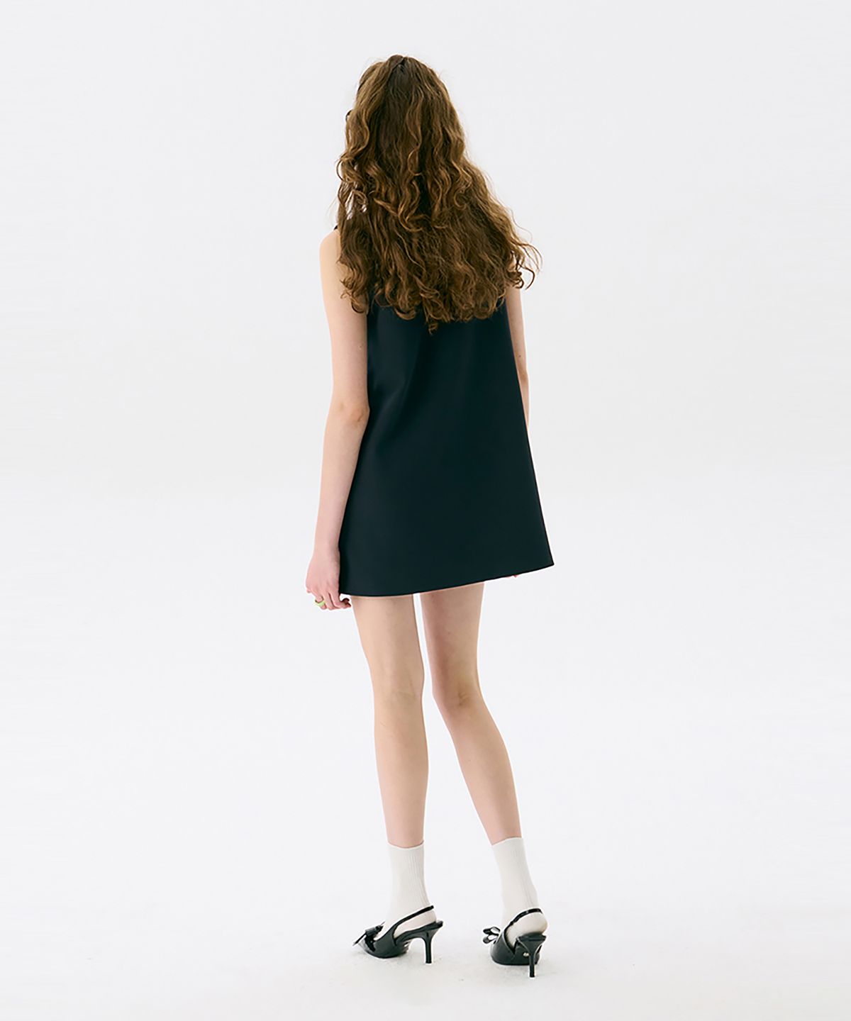 준준스페이스(JUNEJUNE SPACE) Little JuneJune Dress_Black(리틀 준준 드레스_블랙)