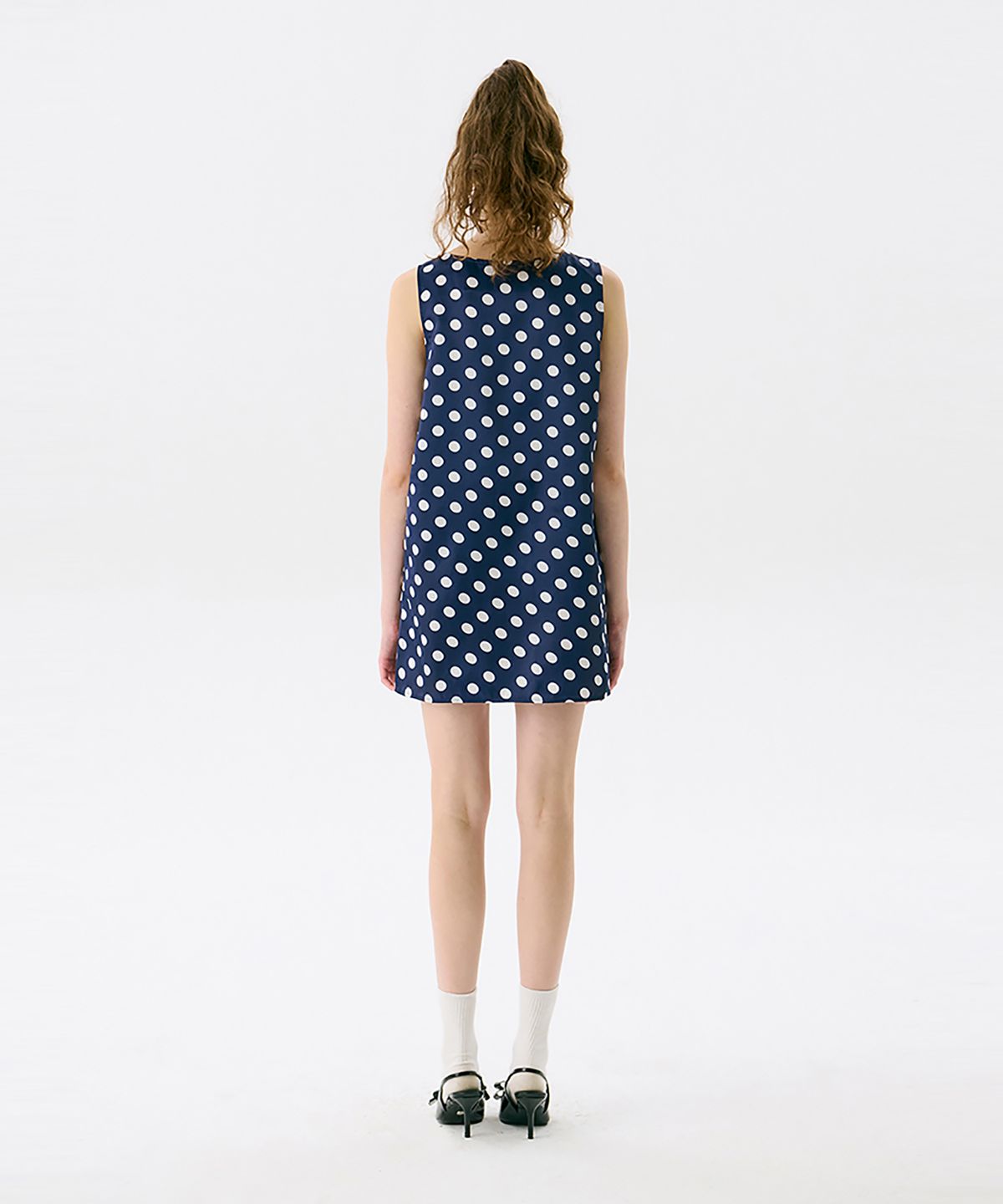 준준스페이스(JUNEJUNE SPACE) Little JuneJune Dress_Navy(리틀 준준 드레스_네이비)