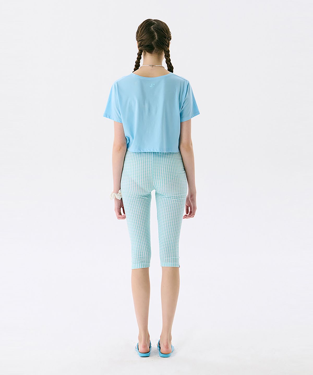 준준스페이스(JUNEJUNE SPACE) Capri leggings_Mint (카프리 레깅스_민트)