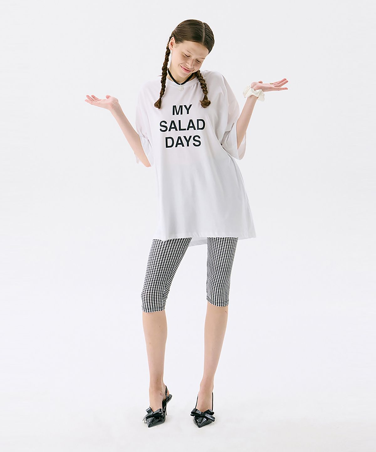 준준스페이스(JUNEJUNE SPACE) Capri leggings_Pattern(카프리 레깅스_패턴)