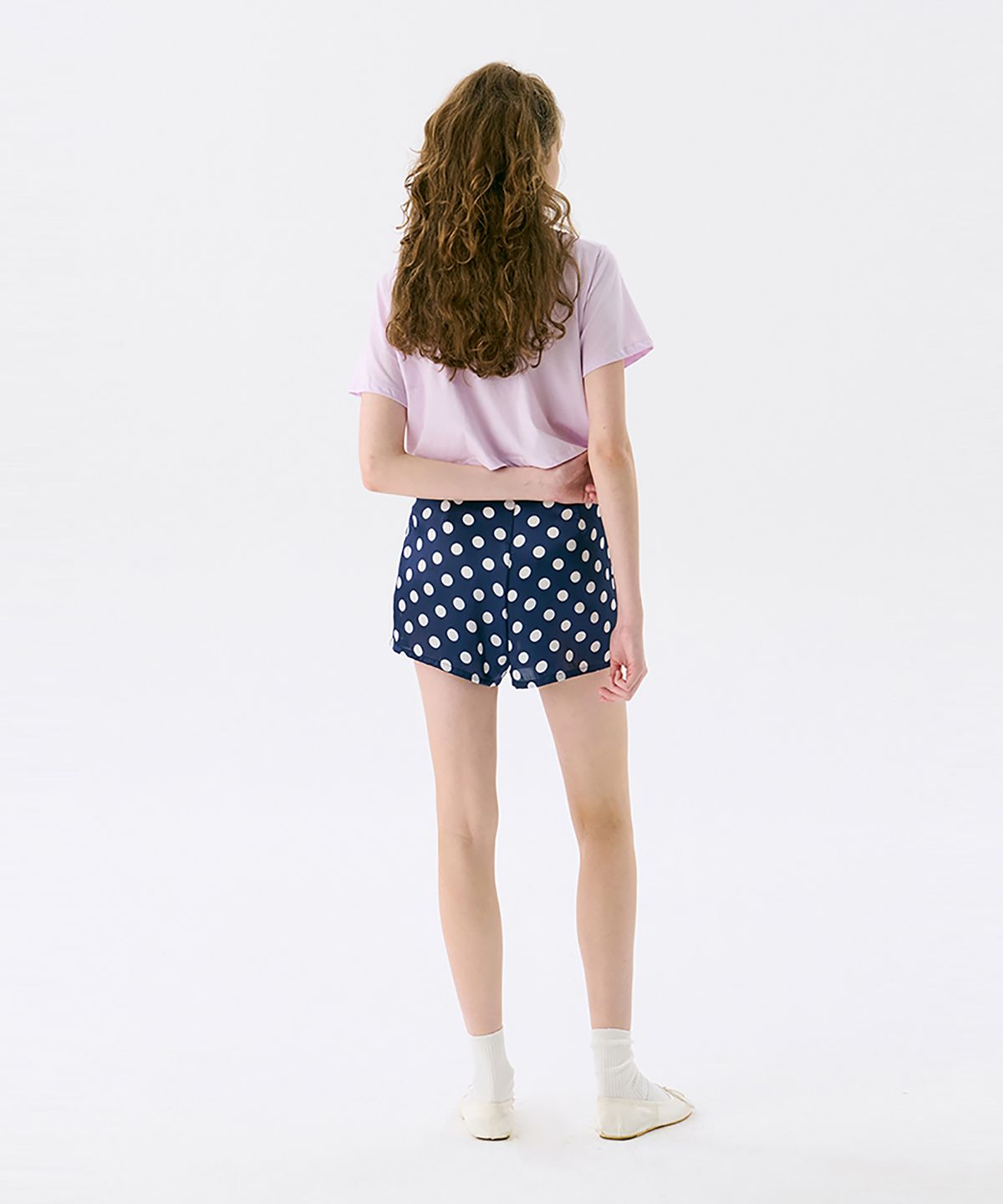 준준스페이스(JUNEJUNE SPACE) Pattern Shorts_Navy(패턴 반바지_네이비)