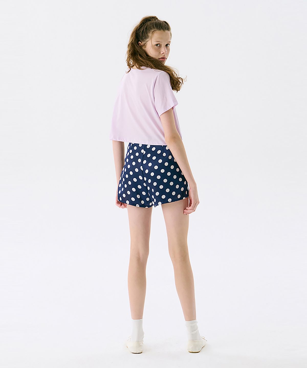 준준스페이스(JUNEJUNE SPACE) Pattern Shorts_Navy(패턴 반바지_네이비)