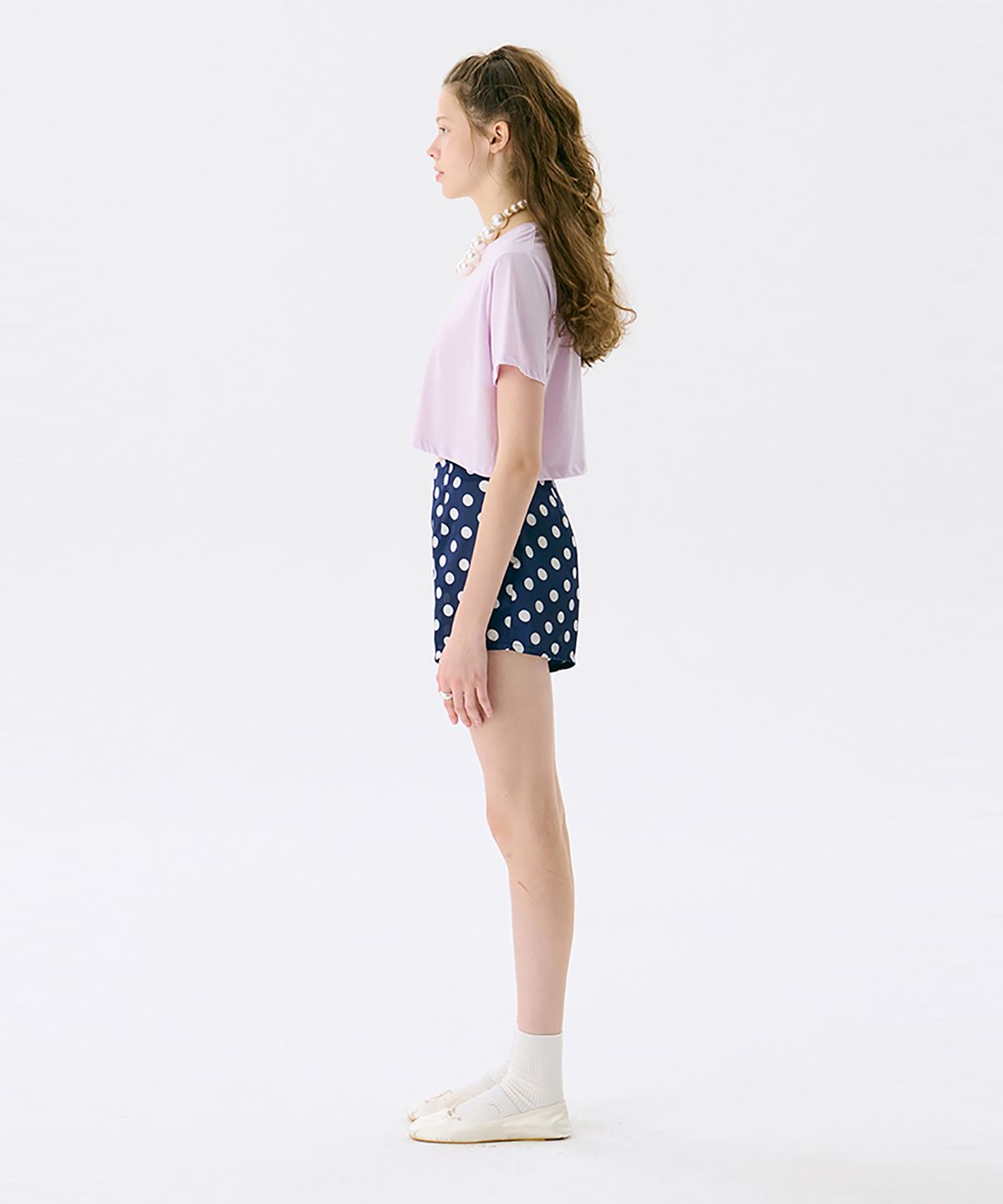 준준스페이스(JUNEJUNE SPACE) Pattern Shorts_Navy(패턴 반바지_네이비)