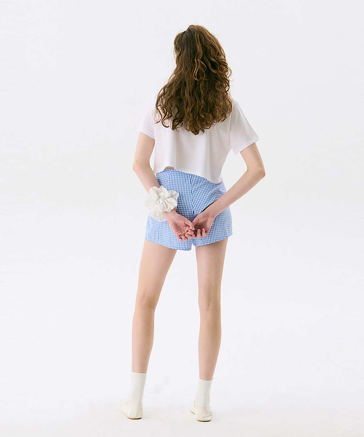 준준스페이스(JUNEJUNE SPACE) Pattern Shorts_Light Blue(패턴 반바지_라이트 블루)